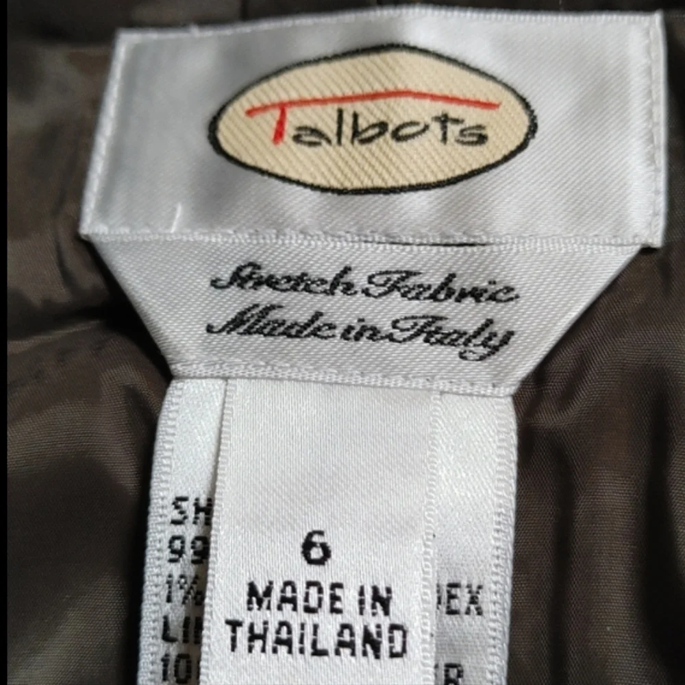 Vintage Talbots Long Green Fine Wool Riding Skirt 6 - Picture 7 of 17